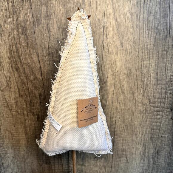 Fabric Christmas Tree Home Holiday Decor Gift NEW FAST Ship Primitive Boho - Picture 5 of 6